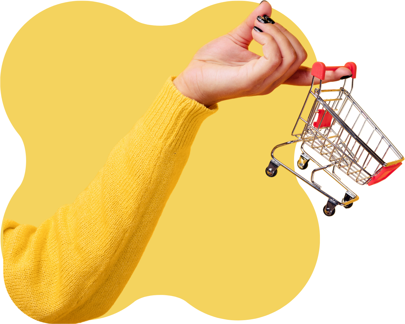 Have a yellow shopping